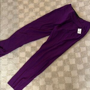Purple Trousers